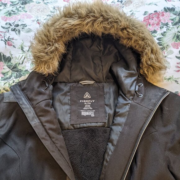 Parka, women's Firefly black size XL - Picture 2 of 10